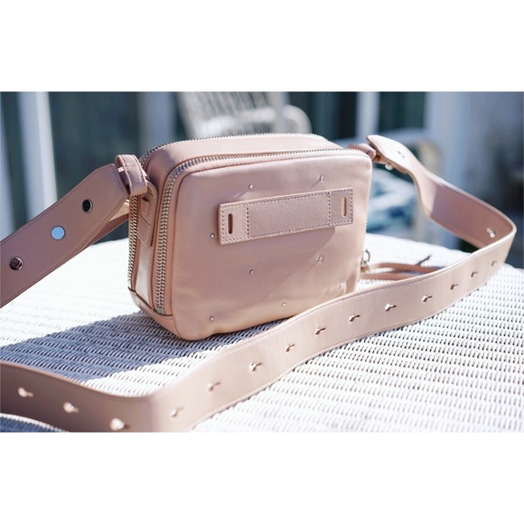 SOLD Allsaints Kathi Leather Studded Crossbody - Picture 4 of 6